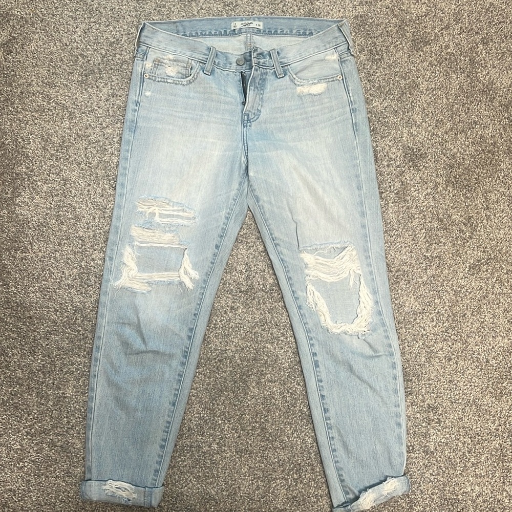 Abercrombie & Fitch Distressed Jeans